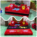 Sofá Cama Dobrável 2 em 1 Vários Personagens Divertidos Cover