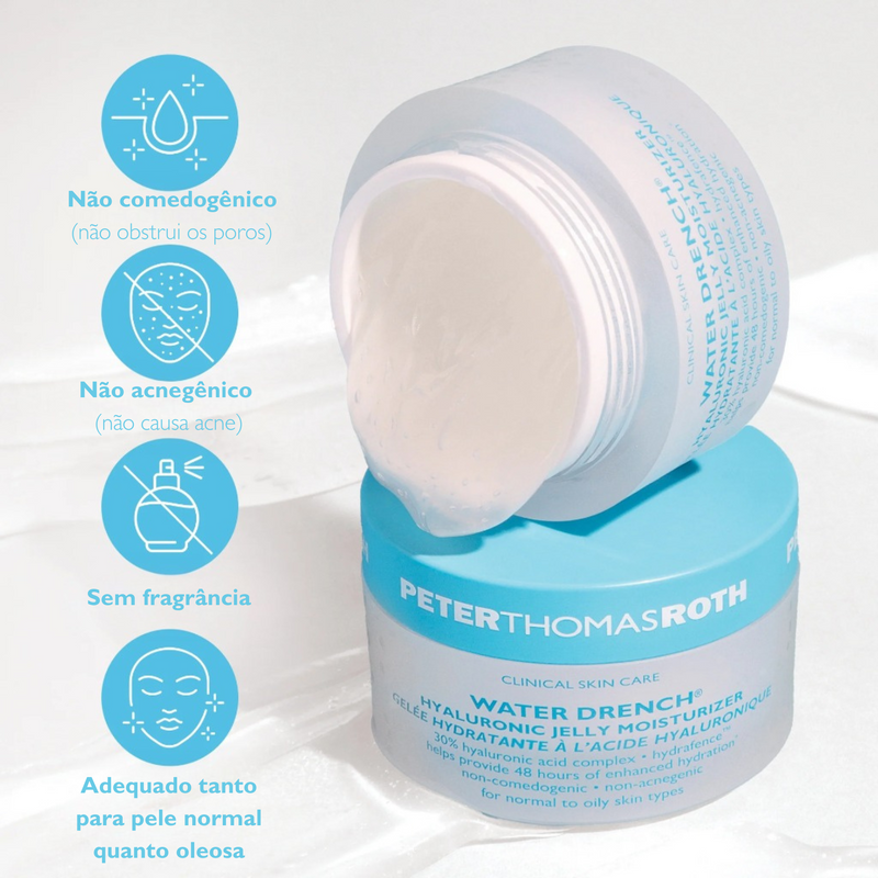 Hidratante de geleia hialurônica Water Drench