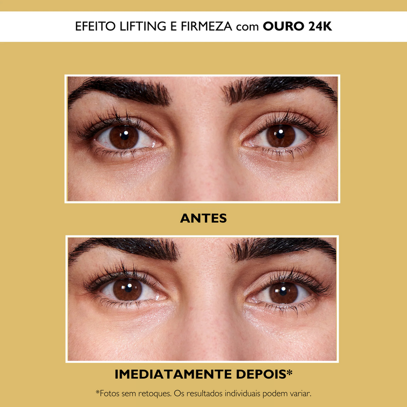 Patches de Olhos com Ouro 24K – Lifting e Hidratação de Luxo