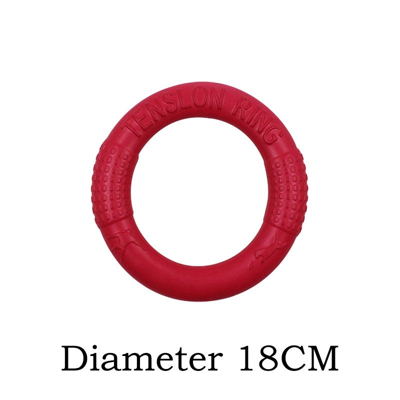 Anel de borracha para cachorro