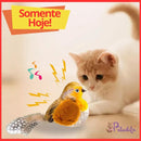 Passarinho Elétrico com Som para Gatos