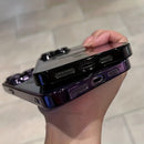 Luxo magnético para magsafe carga sem fio chapeamento caso claro para iphone 11