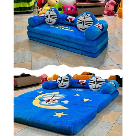 Sofá Cama Dobrável 2 em 1 Vários Personagens Divertidos Cover