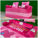 Sofá Cama Dobrável 2 em 1 Vários Personagens Divertidos Cover