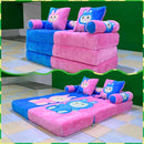 Sofá Cama Dobrável 2 em 1 Vários Personagens Divertidos Cover